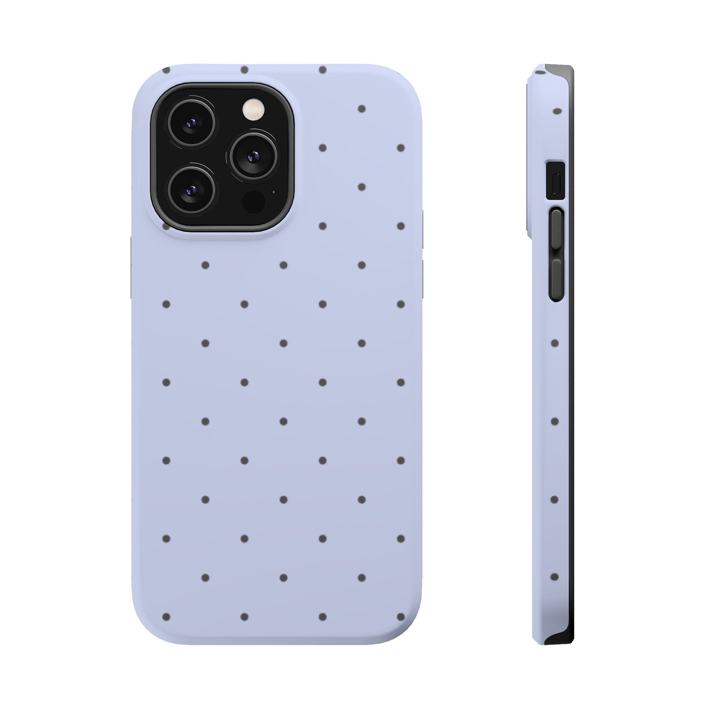 Polka Pop Case in Sabrina Blue + Pastel Black