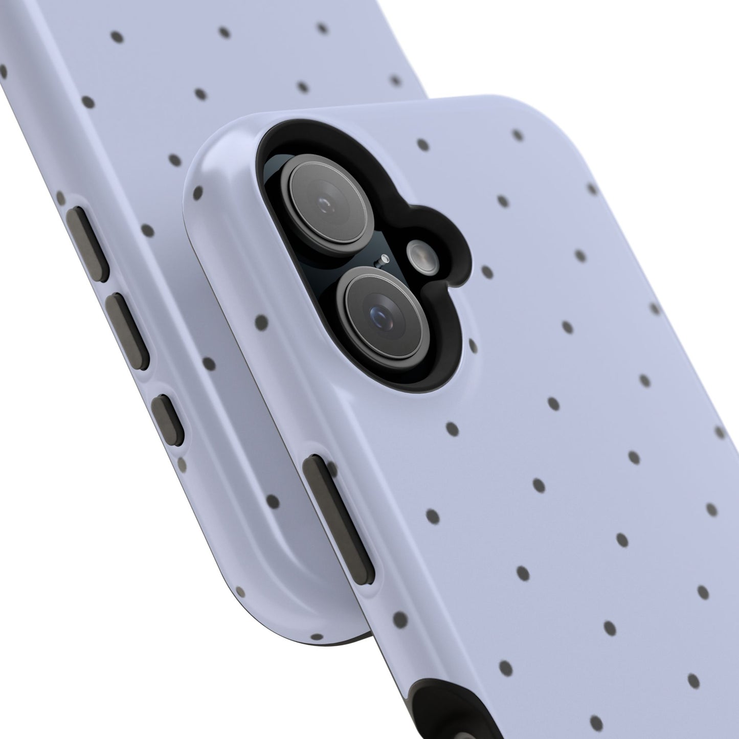 Polka Pop Case in Sabrina Blue + Pastel Black