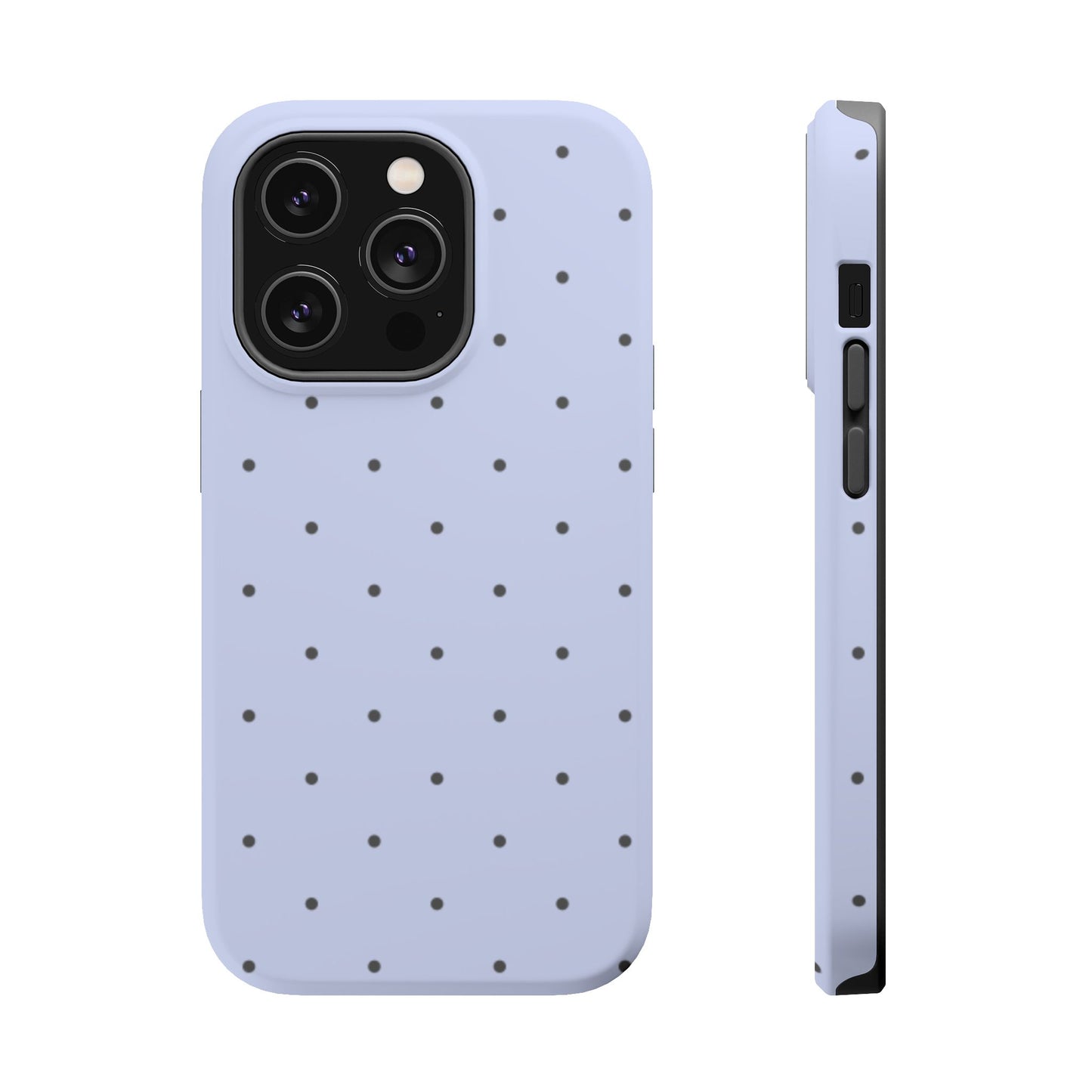 Polka Pop Case in Sabrina Blue + Pastel Black