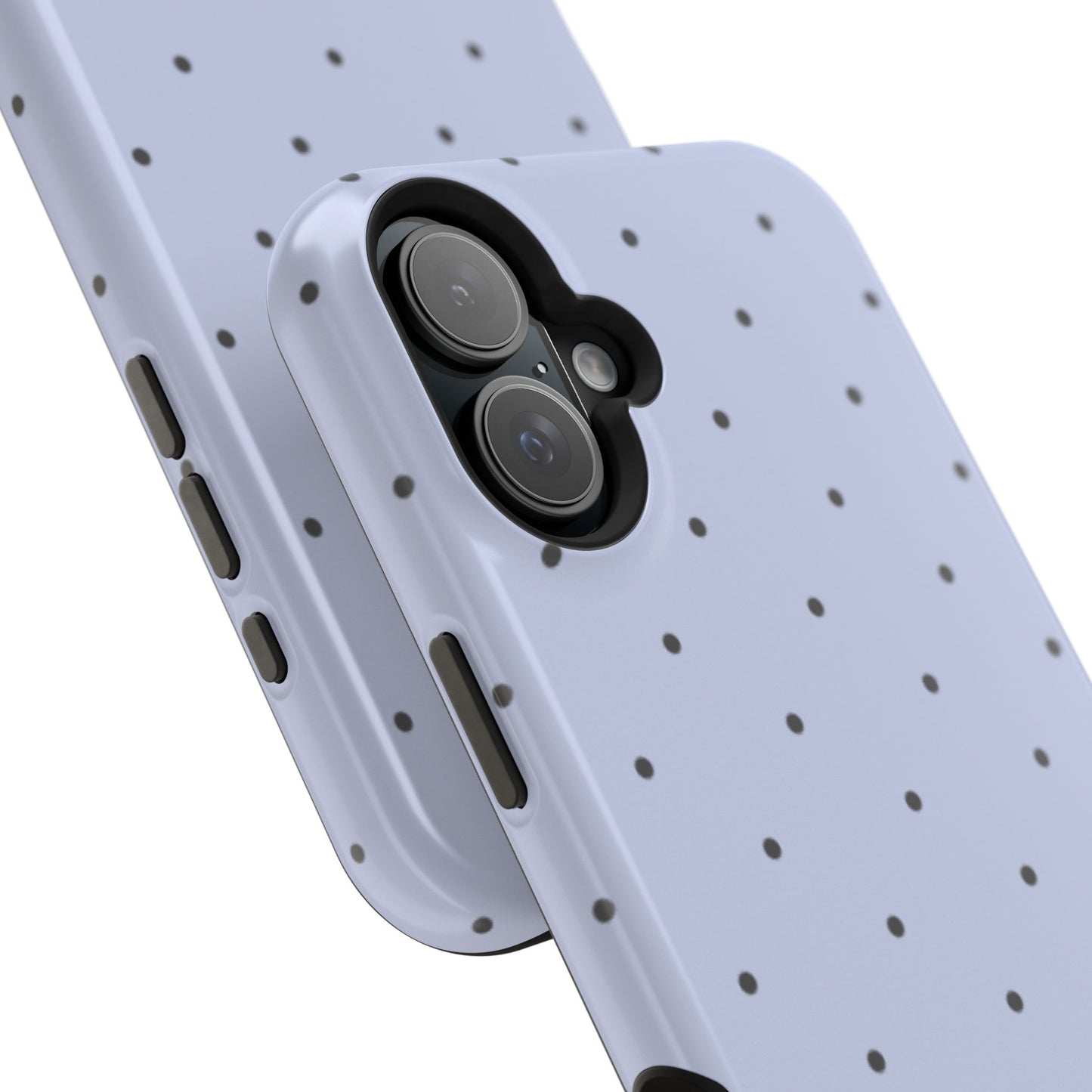 Polka Pop Case in Sabrina Blue + Pastel Black
