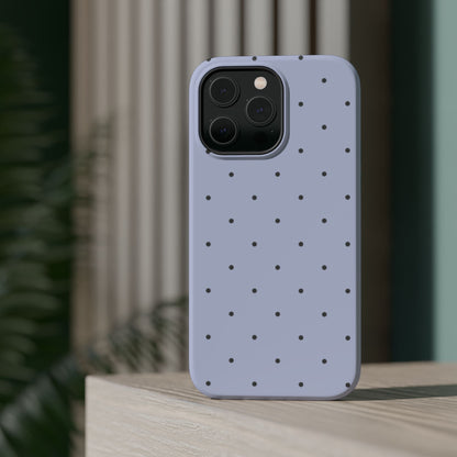 Polka Pop Case in Sabrina Blue + Pastel Black