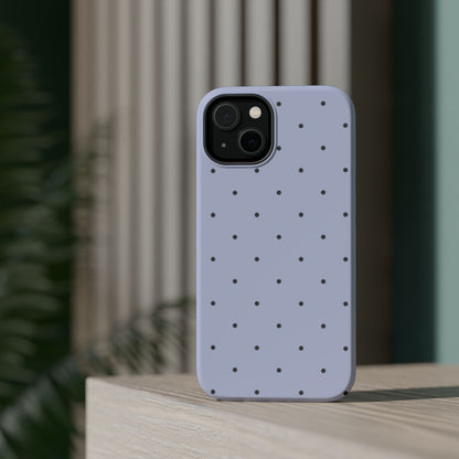 Polka Pop Case in Sabrina Blue + Pastel Black