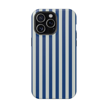 Summer Stripes Case in Dark Blue + Baby Blue