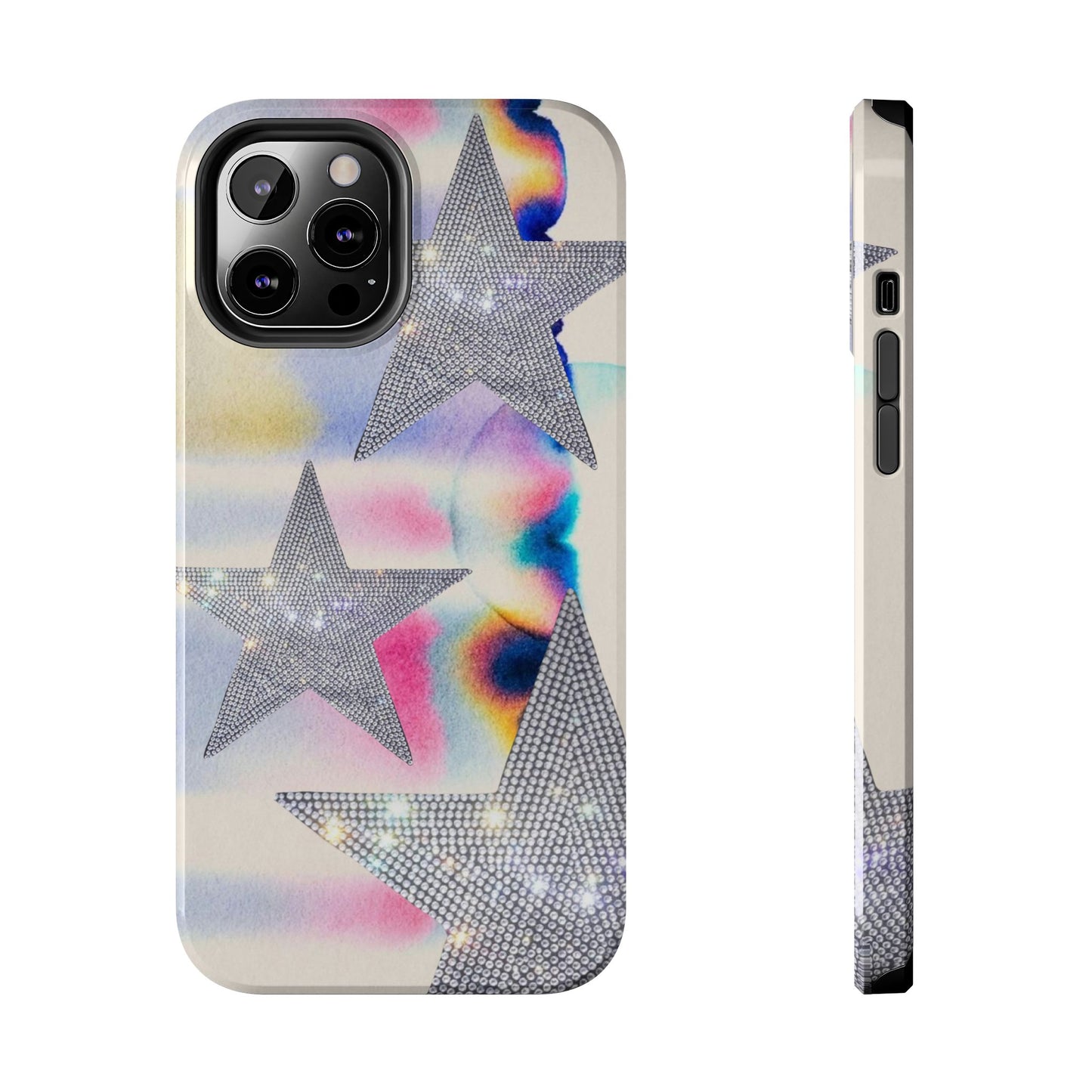 SuperStar Case (this case does NOT come with the rhinestones, it is apart of the design and is a gloss case :)