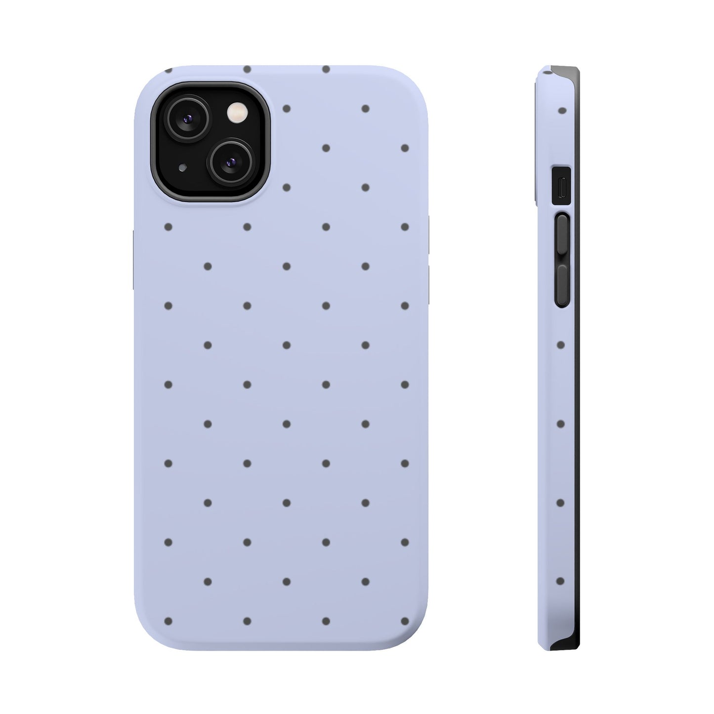 Polka Pop Case in Sabrina Blue + Pastel Black