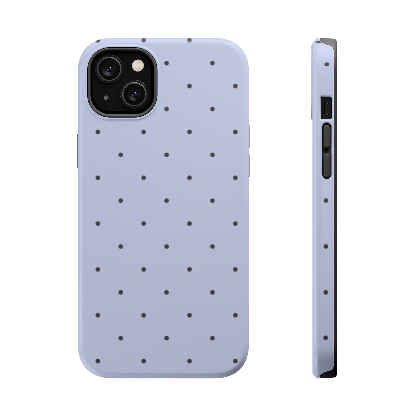 Polka Pop Case in Sabrina Blue + Pastel Black
