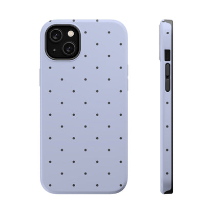 Polka Pop Case in Sabrina Blue + Pastel Black