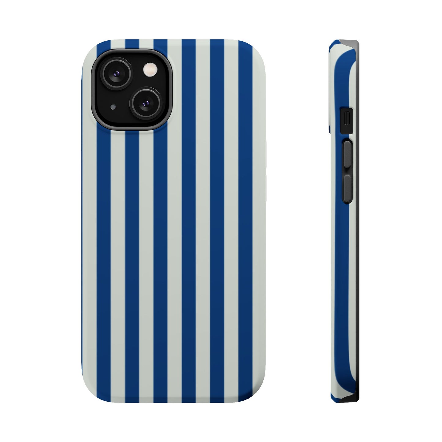Summer Stripes Case in Dark Blue + Baby Blue