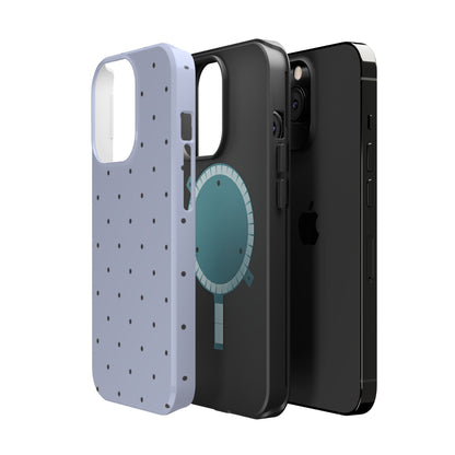 Polka Pop Case in Sabrina Blue + Pastel Black
