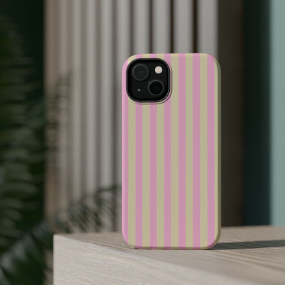 Summer Stripes Case In Sunny Yellow + Perfect Pink