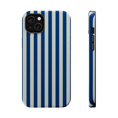 Summer Stripes Case in Dark Blue + Baby Blue