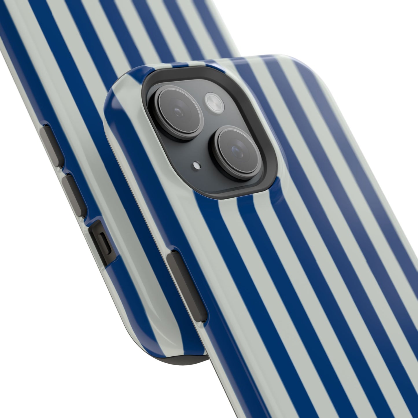 Summer Stripes Case in Dark Blue + Baby Blue