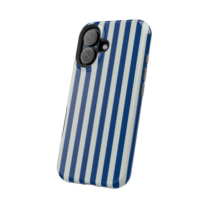 Summer Stripes Case in Dark Blue + Baby Blue