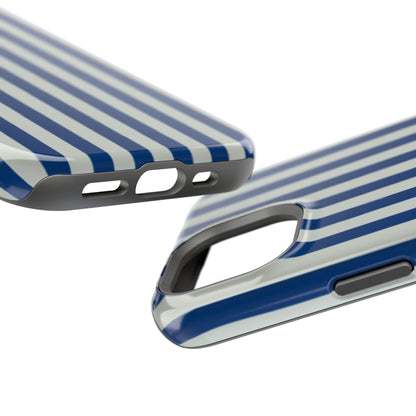 Summer Stripes Case in Dark Blue + Baby Blue