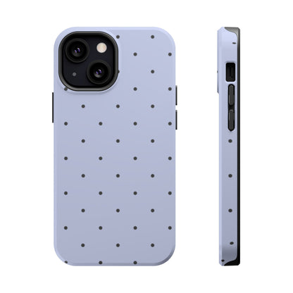 Polka Pop Case in Sabrina Blue + Pastel Black