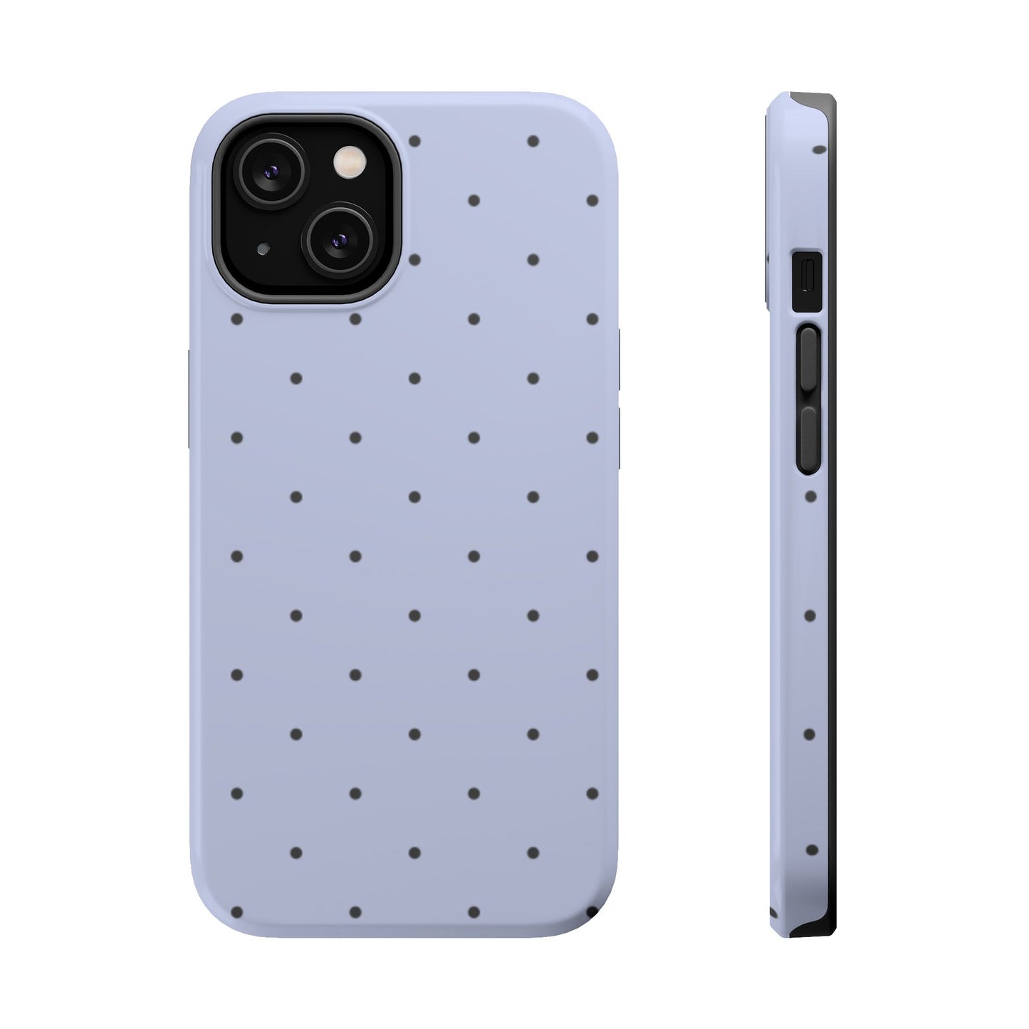 Polka Pop Case in Sabrina Blue + Pastel Black