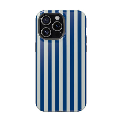 Summer Stripes Case in Dark Blue + Baby Blue