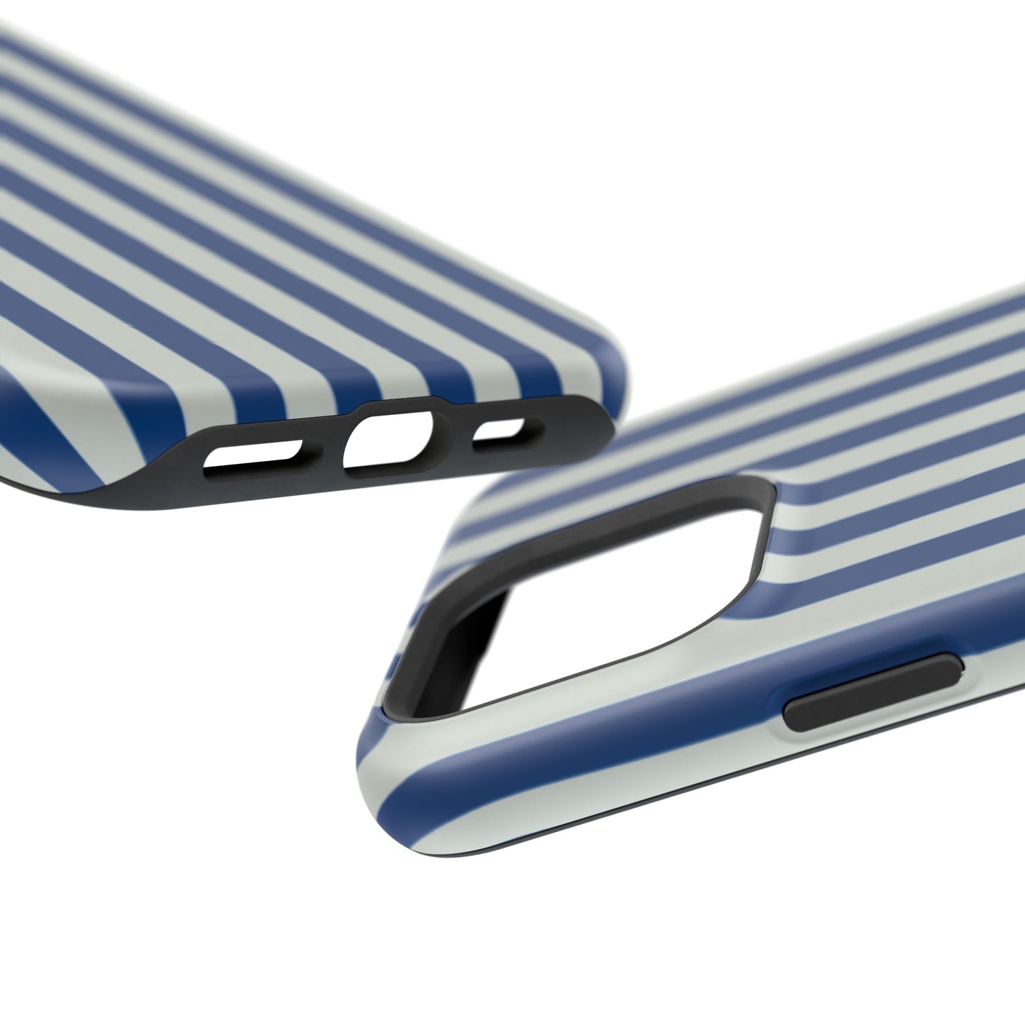 Summer Stripes Case in Dark Blue + Baby Blue