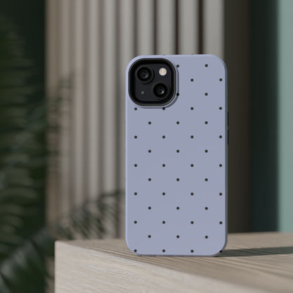 Polka Pop Case in Sabrina Blue + Pastel Black