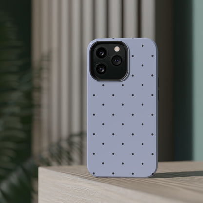 Polka Pop Case in Sabrina Blue + Pastel Black