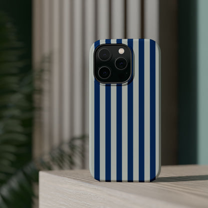Summer Stripes Case in Dark Blue + Baby Blue