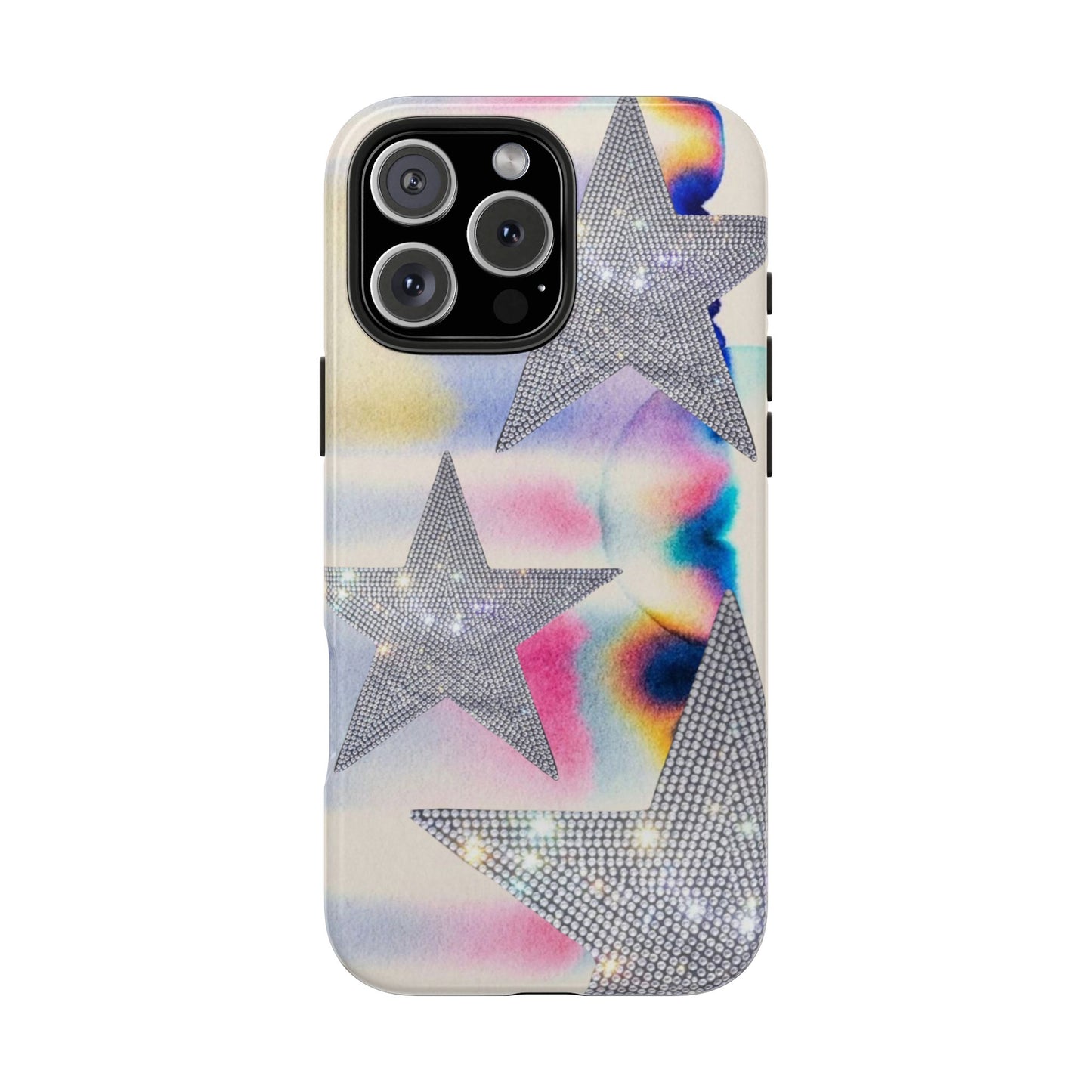 SuperStar Case (this case does NOT come with the rhinestones, it is apart of the design and is a gloss case :)