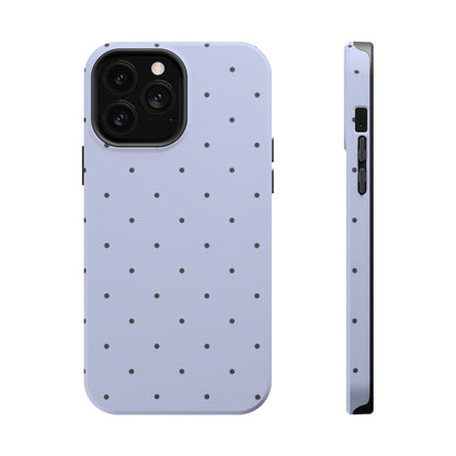 Polka Pop Case in Sabrina Blue + Pastel Black