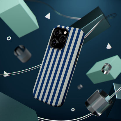 Summer Stripes Case in Dark Blue + Baby Blue