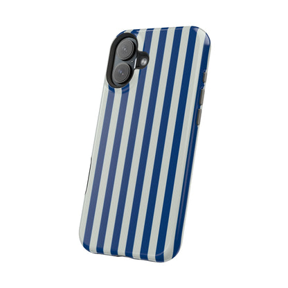 Summer Stripes Case in Dark Blue + Baby Blue