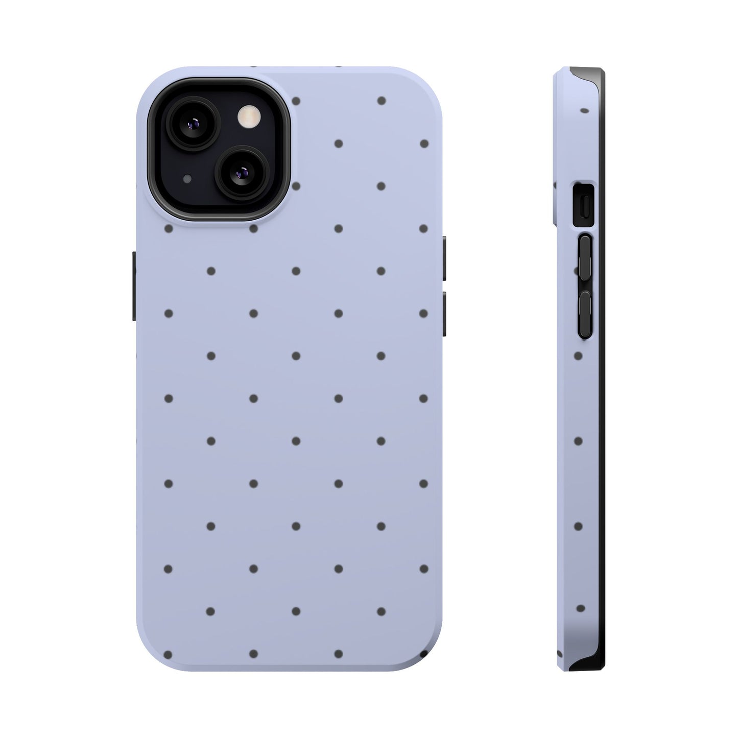 Polka Pop Case in Sabrina Blue + Pastel Black