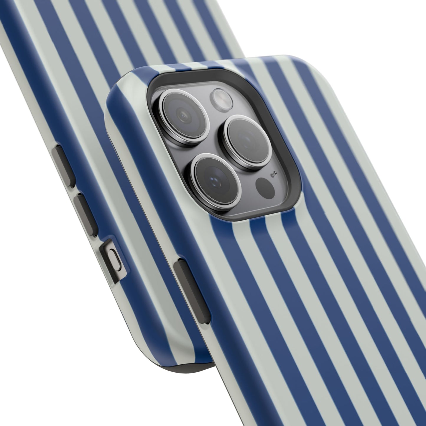 Summer Stripes Case in Dark Blue + Baby Blue
