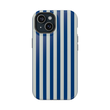 Summer Stripes Case in Dark Blue + Baby Blue