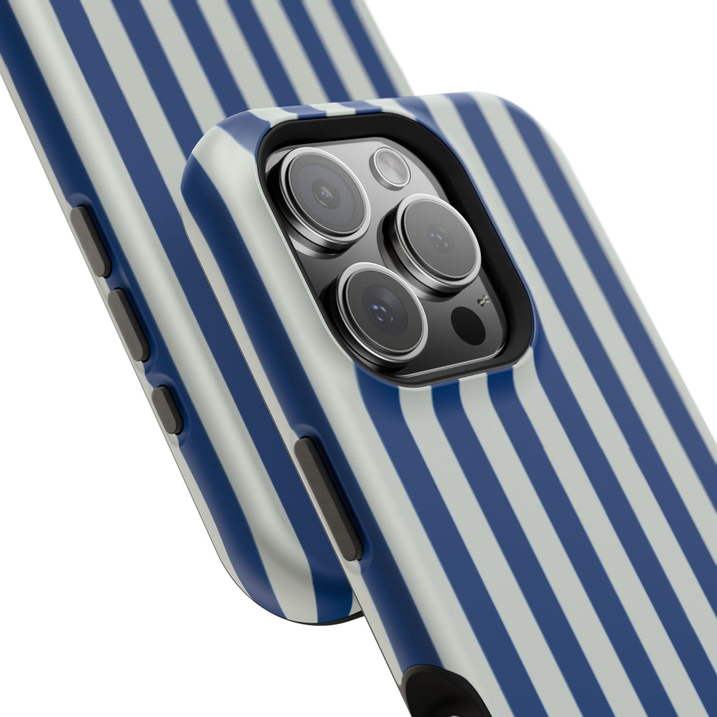 Summer Stripes Case in Dark Blue + Baby Blue