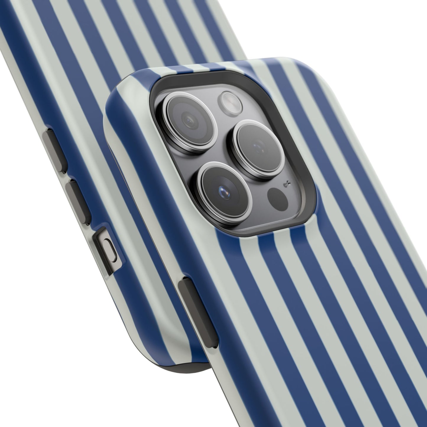 Summer Stripes Case in Dark Blue + Baby Blue