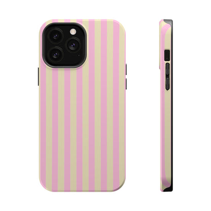 Summer Stripes Case In Sunny Yellow + Perfect Pink