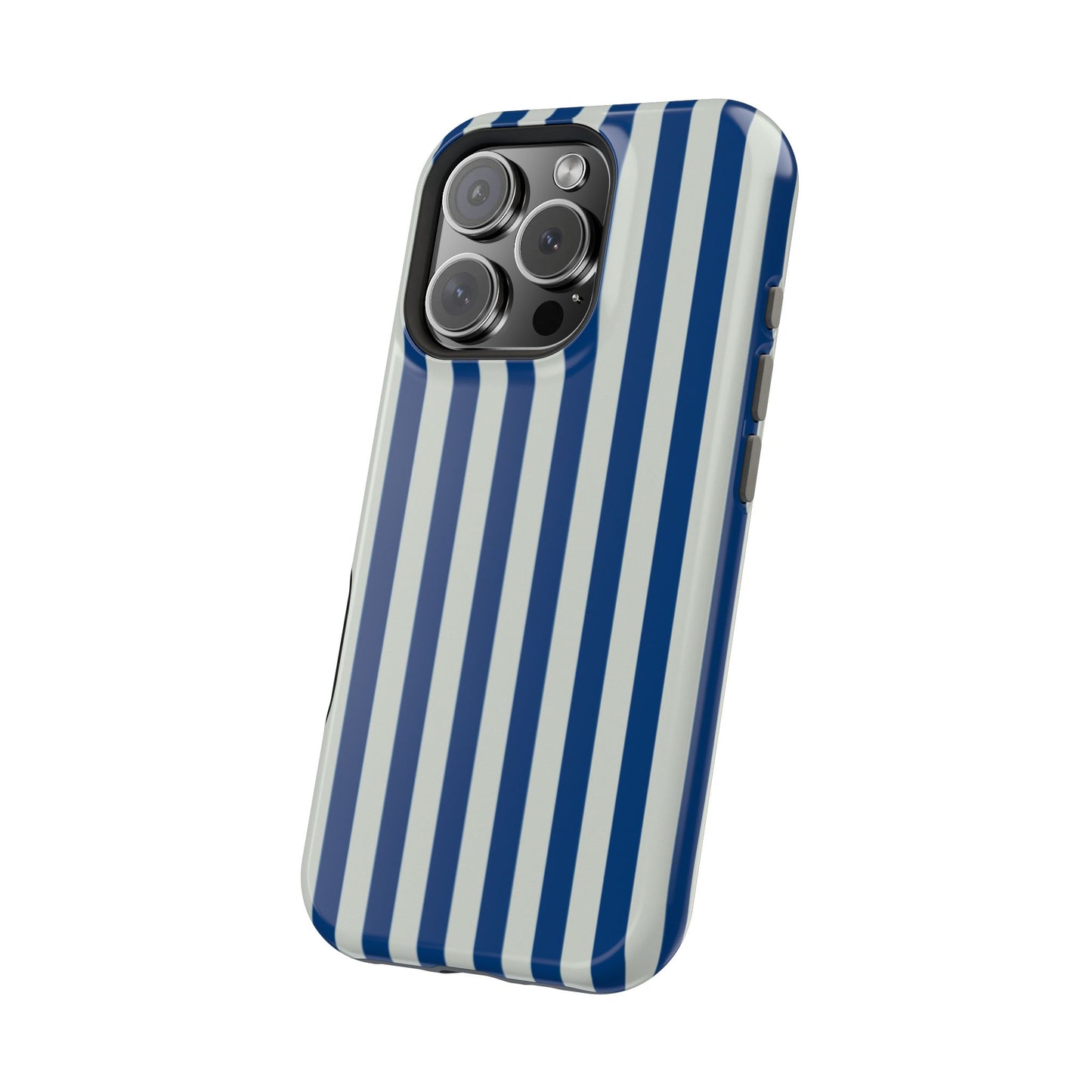 Summer Stripes Case in Dark Blue + Baby Blue
