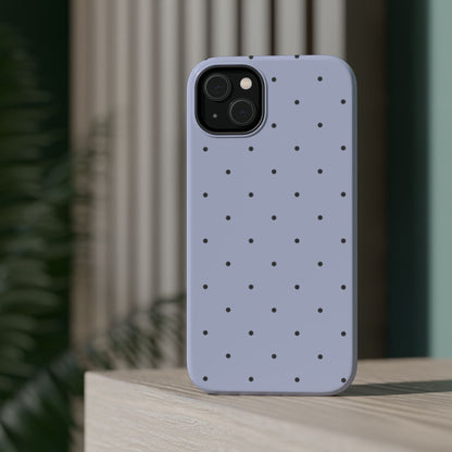 Polka Pop Case in Sabrina Blue + Pastel Black