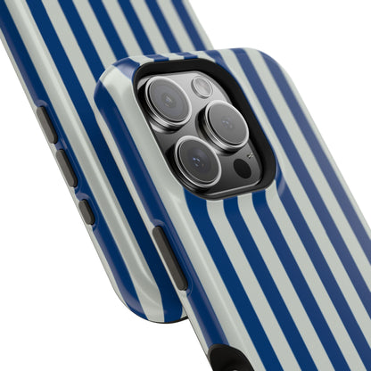 Summer Stripes Case in Dark Blue + Baby Blue