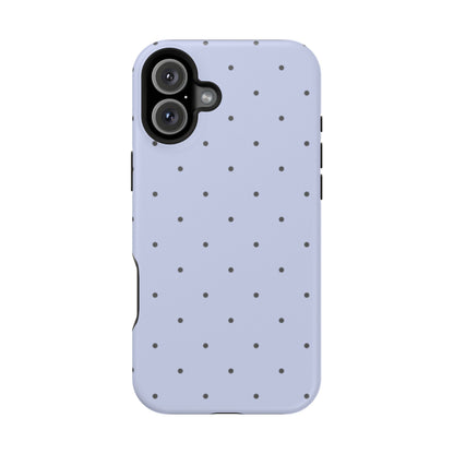 Polka Pop Case in Sabrina Blue + Pastel Black