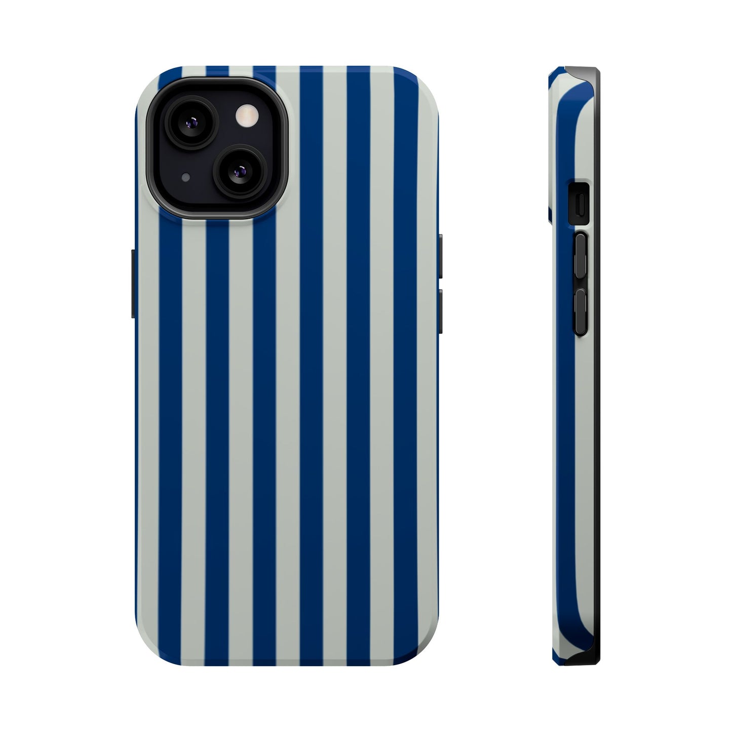 Summer Stripes Case in Dark Blue + Baby Blue