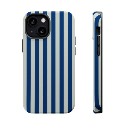 Summer Stripes Case in Dark Blue + Baby Blue
