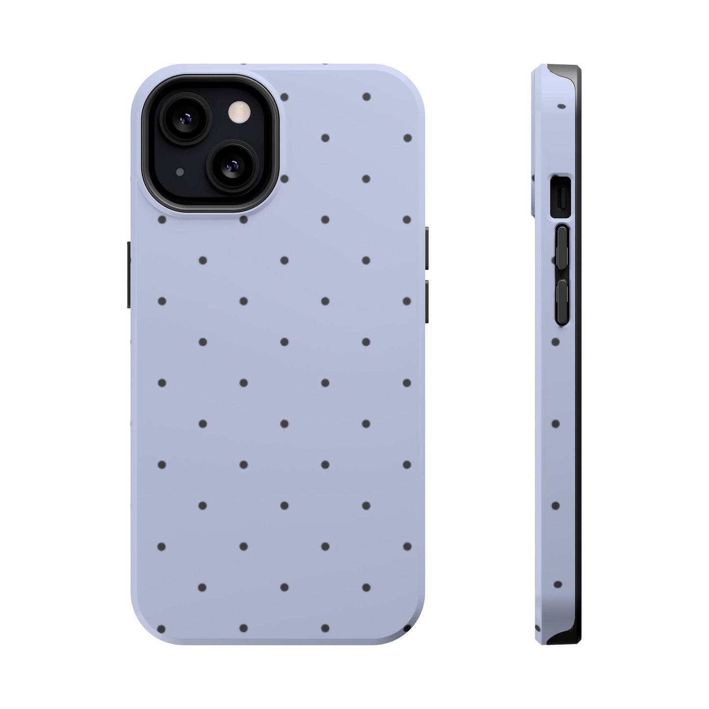 Polka Pop Case in Sabrina Blue + Pastel Black