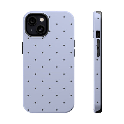 Polka Pop Case in Sabrina Blue + Pastel Black