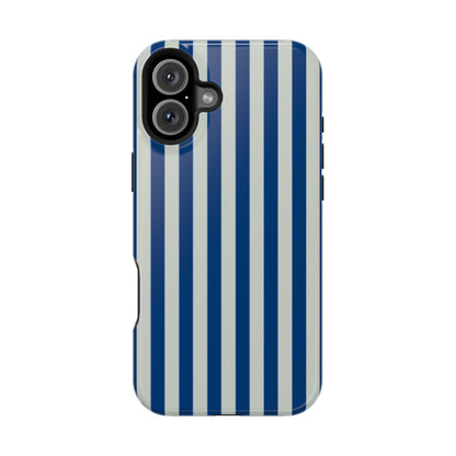 Summer Stripes Case in Dark Blue + Baby Blue