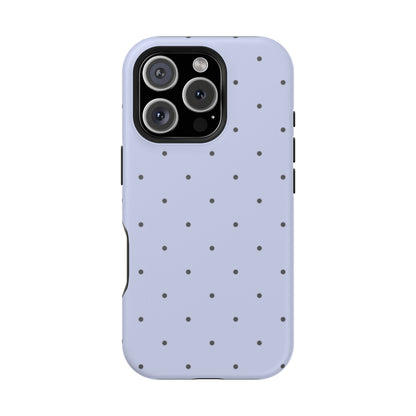 Polka Pop Case in Sabrina Blue + Pastel Black