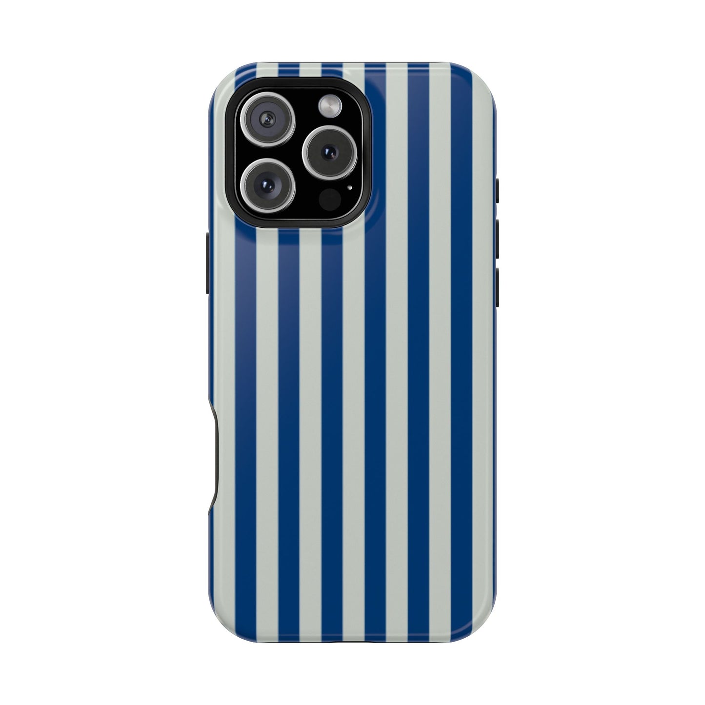 Summer Stripes Case in Dark Blue + Baby Blue
