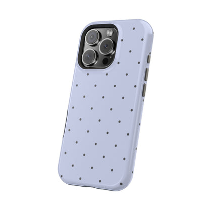 Polka Pop Case in Sabrina Blue + Pastel Black