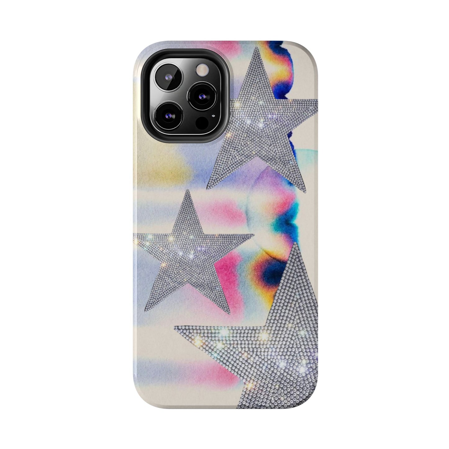 SuperStar Case (this case does NOT come with the rhinestones, it is apart of the design and is a gloss case :)