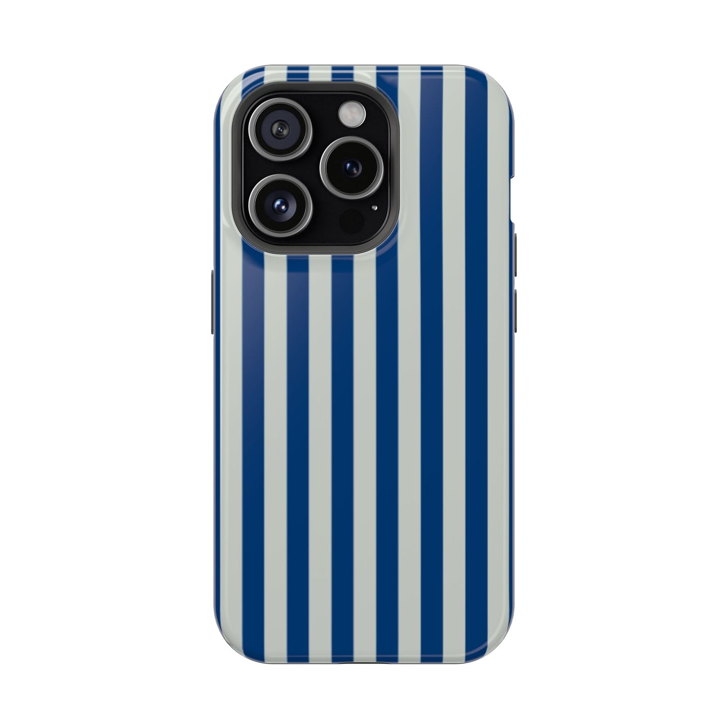 Summer Stripes Case in Dark Blue + Baby Blue