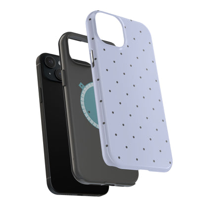 Polka Pop Case in Sabrina Blue + Pastel Black